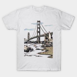 Golden Gate Bridge San Francisco T-Shirt